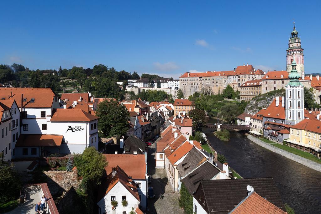 Český Krumlov Arcadie Hotel & Apartments מראה חיצוני תמונה