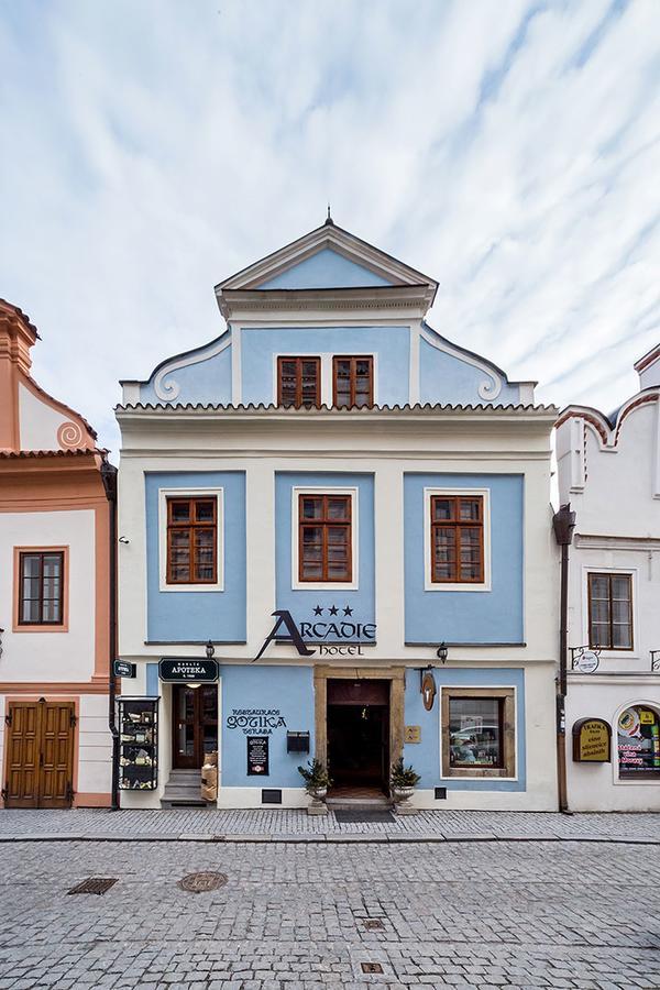 Český Krumlov Arcadie Hotel & Apartments מראה חיצוני תמונה